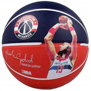 М'яч баскетбольний Spalding NBA Player Marcin Gortat Size 7 NBA_MG_7 фото