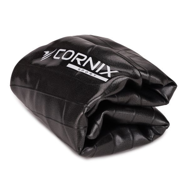 М'яч для фітнесу (фітбол) Cornix 55 см Anti-Burst XR-0014 Black XR-0014 фото