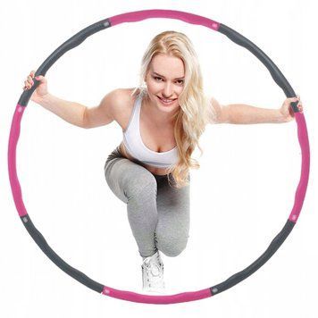 Обруч масажний Springos Hula Hoop 100 см FA0067 FA0067 фото