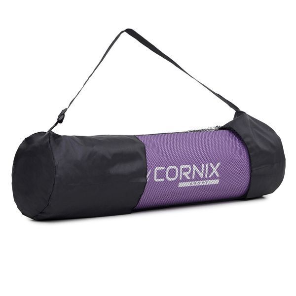 Килимок спортивний Cornix NBR 183 x 61 x 1 cм для йоги та фітнесу XR-0011 Violet XR-0011 фото