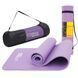 Килимок спортивний Cornix NBR 183 x 61 x 1 cм для йоги та фітнесу XR-0011 Violet XR-0011 фото 1