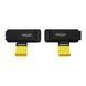 Гачки для перекладини та тяги 4FIZJO Hooks Black/Yellow (P-5907739311078) 4FJ0121 фото 4