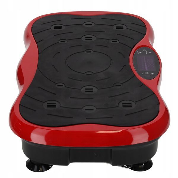 Віброплатформа для тренувань 4FIZJO Ultra+ з пультом та еспандерами Black/Red (P-5905973401531) P-5905973401531 фото
