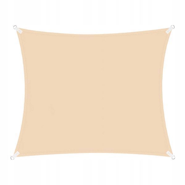 Тент-парус тіньовий для дому, саду та туризму Springos 3 x 3 м SN1030 Beige SN1030 фото
