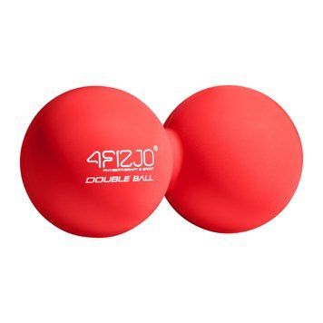 Масажний м'яч подвійний 4FIZJO Lacrosse Double Ball 6.5 x 13.5 см 4FJ1219 Red 4FJ1219 фото