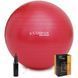 М'яч для фітнесу (фітбол) 4FIZJO 55 см Anti-Burst Red (P-5907222931509) XR-0018 фото 1