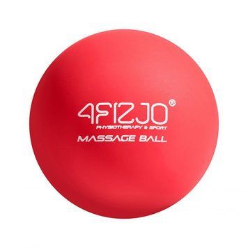 Масажний м'яч 4FIZJO Lacrosse Ball 6.25 см Red (P-5907222931202) 4FJ1202 фото