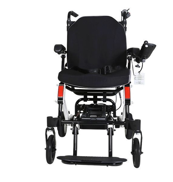 Легкая складная электрическая коляска для людей с инвалидностью MIRID D6033. Сверхпрочный алюминий 1018759213 фото