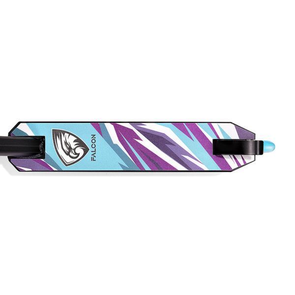 Трюковий самокат Falcon City Black/Sky Blue (P-5907739312631) FAL-0003 фото