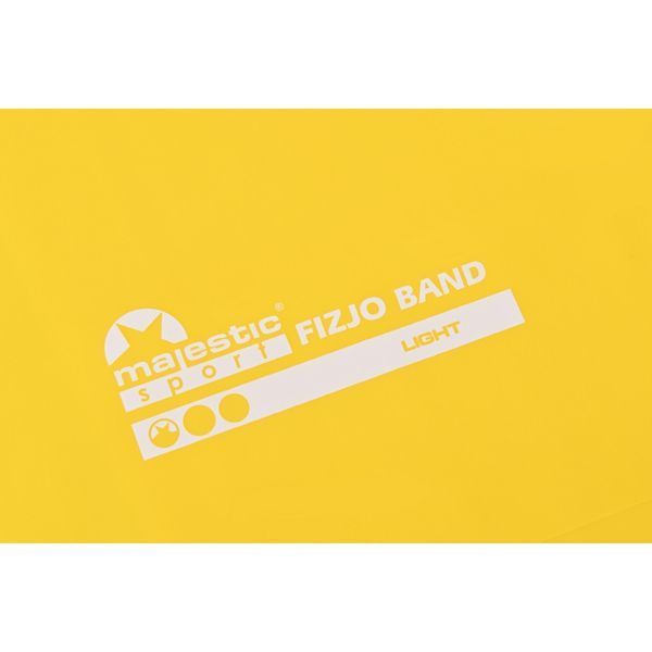Стрічка-еспандер Majestic Sport FizjoBand 200 х 15 см для спорту та реабілітації 2-4 кг 34750 34750 фото