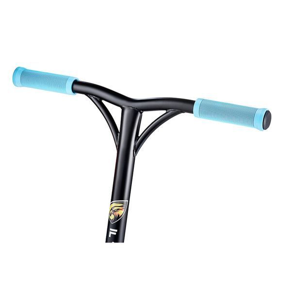 Трюковий самокат Falcon City Black/Sky Blue (P-5907739312631) FAL-0003 фото