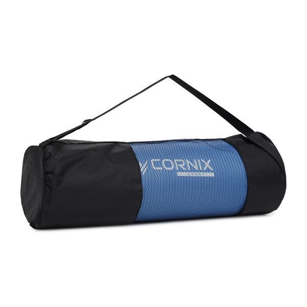 Килимок спортивний Cornix NBR 183 x 61 x 1 cм для йоги та фітнесу XR-0096 Blue/Blue XR-0096 фото