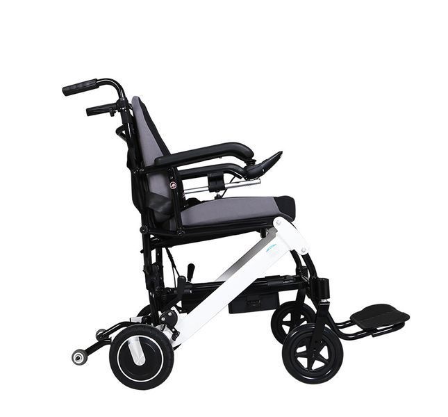 Легкая складная электрическая коляска для людей с инвалидностью MIRID D6033. Сверхпрочный алюминий 1018759213 фото