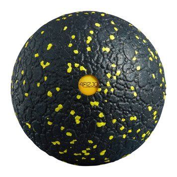Масажний м'яч 4FIZJO EPP Ball 12 Black/Yellow (P-5907222931271) 4FJ0057 фото