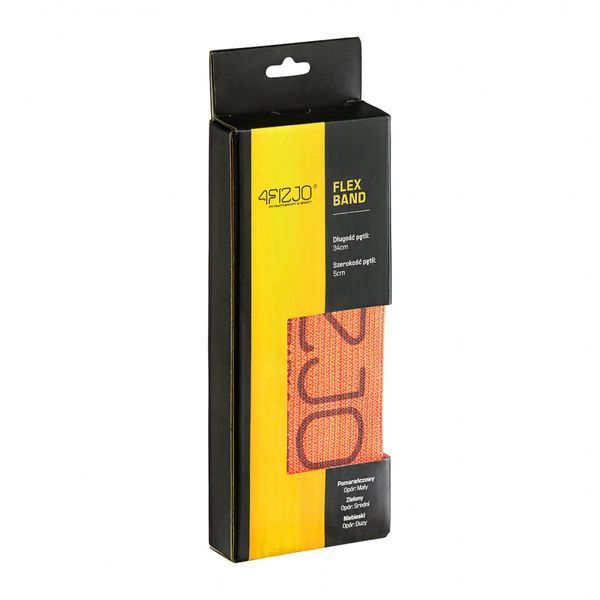 Резинка для фитнеса и спорта из ткани 4FIZJO Flex Band 1-5 кг 4FJ0127 4FJ0127 фото