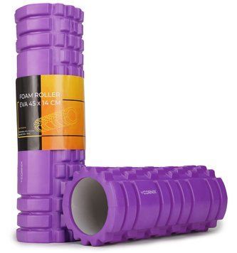 Масажний ролик Cornix EVA 45 x 14 см (валик, роллер) XR-0042 Violet XR-0042 фото