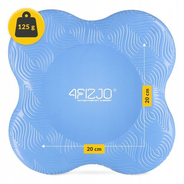Підставки під коліна та лікті для йоги 4FIZJO 2 шт Blue (P-5907739315359) P-5907739315359 фото