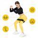 Резинка для фітнесу та спорту із тканини 4FIZJO Hip Band 10-15 кг Black/Yellow (P-5907739310309) P-5907739310309 фото 4