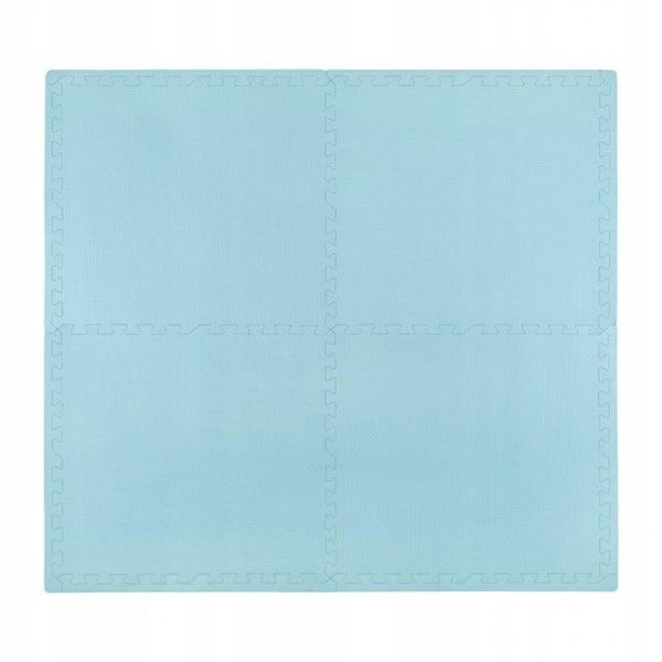 Мат-пазл (ласточкин хвіст) 4FIZJO Mat Puzzle EVA 120 x 120 x 1 cм 4FJ0073 Light Blue 4FJ0073 фото