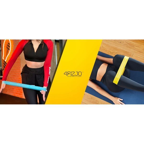 Резинки для фітнесу 4FIZJO Mini Power Band набір 5 шт 1-20 кг Mix (P-5907222931110) 4FJ1110 фото