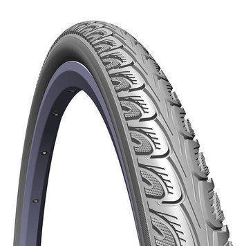 Покришка 24x1 3/8 (37-540) MITAS (RUBENA) HOOK V69 Classic сіра для крісла колісного 02497 фото
