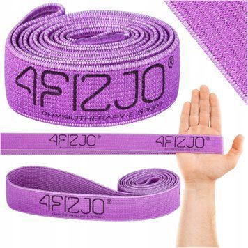 Еспандер-петля 4FIZJO Flex Power Band із тканини 20-27 кг Violet (P-5907739313119) P-5907739313119 фото