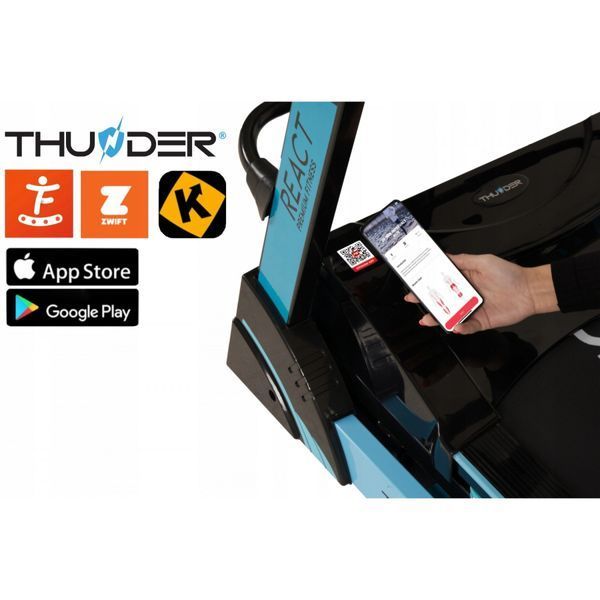 Бігова доріжка THUNDER React-DS Black REACТ-DS-BLACK фото