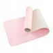 Килимок (мат) спортивний 4FIZJO TPE 180 x 60 x 1 см для йоги та фітнесу Pink/Grey (P-5907739311900) 4FJ0200 фото 7