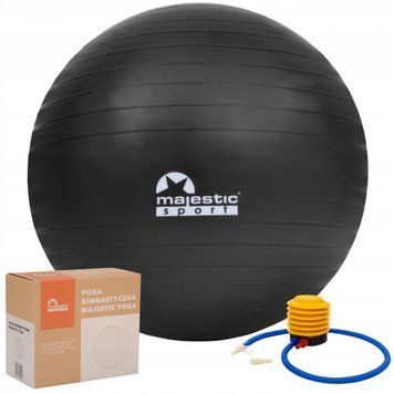М'яч для фітнесу (фітбол) Majestic Sport 65 см Anti-Burst GVP5028/K GVP5028/K фото