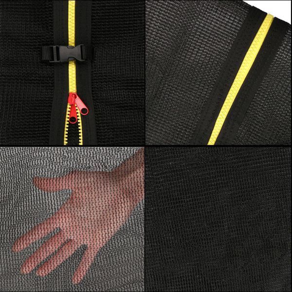 Батут із внутрішньою сіткою Springos 8FT 245 см TP0005 Black TP0005 фото