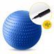 М'яч для фітнесу (фітбол) 4FIZJO 65 см масажний Anti-Burst Blue (P-5905973400213) P-5905973400213 фото 10