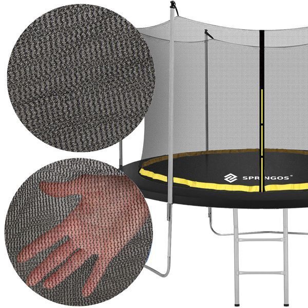 Батут із внутрішньою сіткою Springos 10FT 305 см TP0006 Black TP0006 фото