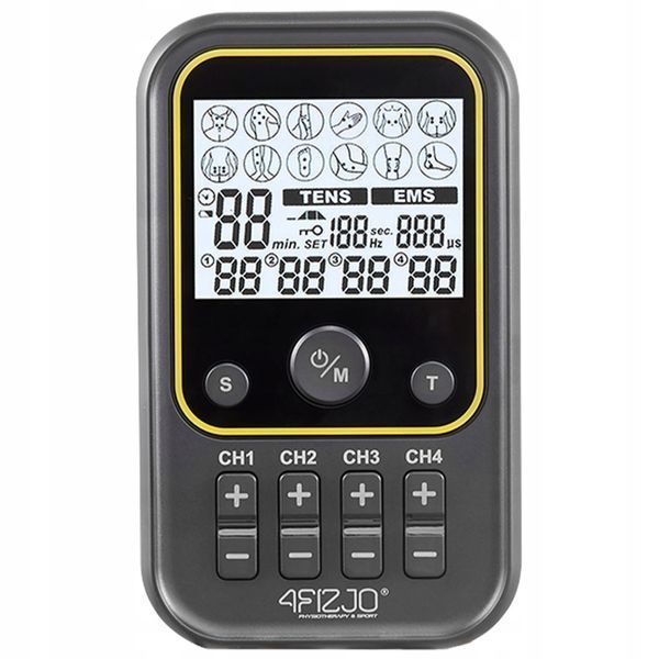 Апарат для електростимуляції м'язів 4FIZJO Combo PRO+ 2 в 1 (P-5907739317124) R-C101C фото