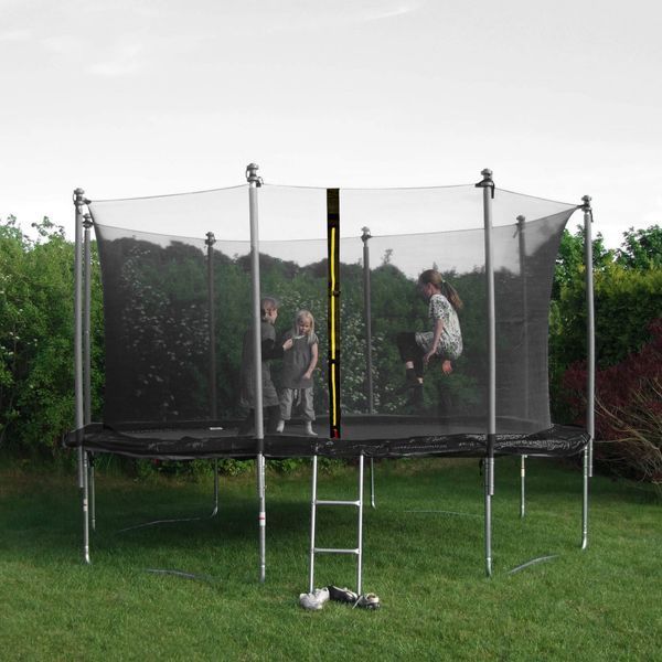 Батут із внутрішньою сіткою Springos 10FT 305 см TP0006 Black TP0006 фото