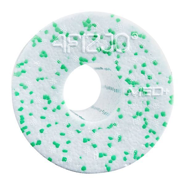 Масажний ролик (валик, роллер) гладкий 4FIZJO EPP MED+ 33 x 14 см 4FJ0053 White/Green 4FJ0053 фото