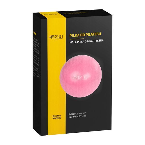 М'яч для пілатесу, йоги, реабілітації 4FIZJO 22 см Pink (P-5907739314482) 4FJ0327 фото