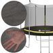 Батут із внутрішньою сіткою Springos 10FT 305 см TP0006 Black TP0006 фото 3