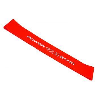 Резинка для фітнесу 4FIZJO Mini Power Band 0.4 мм 1-3 кг Red (P-5907739310361) 4FJ0009 фото