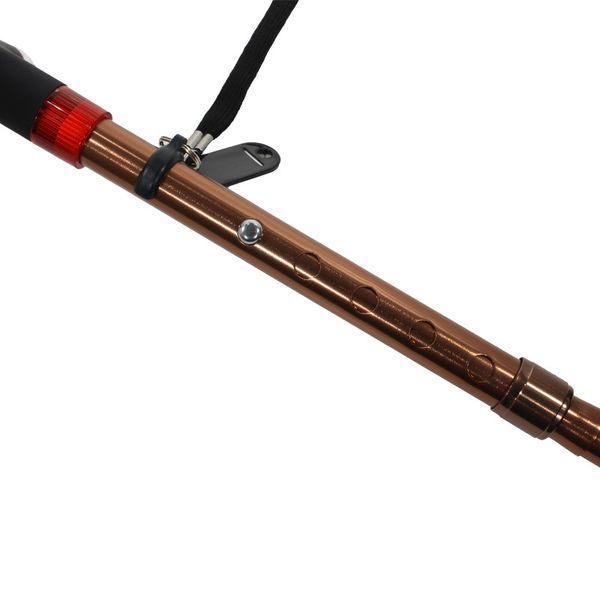 Складна тростина з ліхтариком Trusty Cane Lesko 21329 телескопічна на 4-х опорах з ліхтарем для літніх людей 1229094919 фото