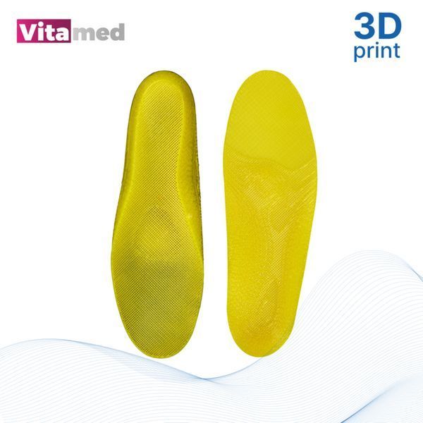 Індивідуальні ортопедичні устілки Vitamed Premium 3D Print Grey (Україна/Італія) Premium3D_сіра/40 фото