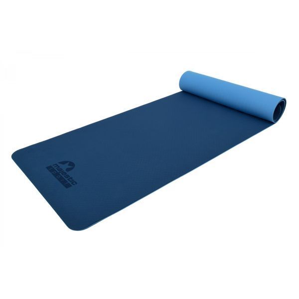 Килимок спортивний Majestic Sport TPE 6 мм для йоги та фітнесу GVT5010/B Blue/Sky Blue GVT5010/B фото