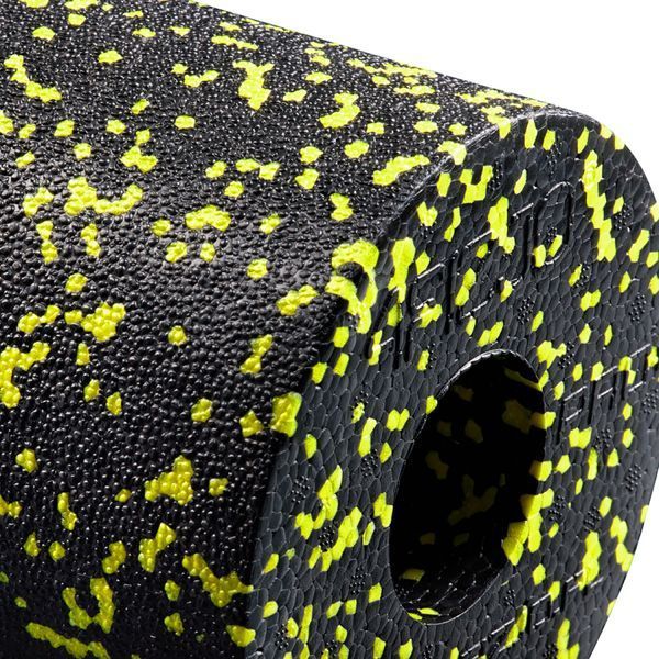Масажний ролик 4FIZJO EPP PRO+ 33 x 14 см (валик, роллер) гладкий Black/Yellow (P-5907222931431) 4FJ0055 фото
