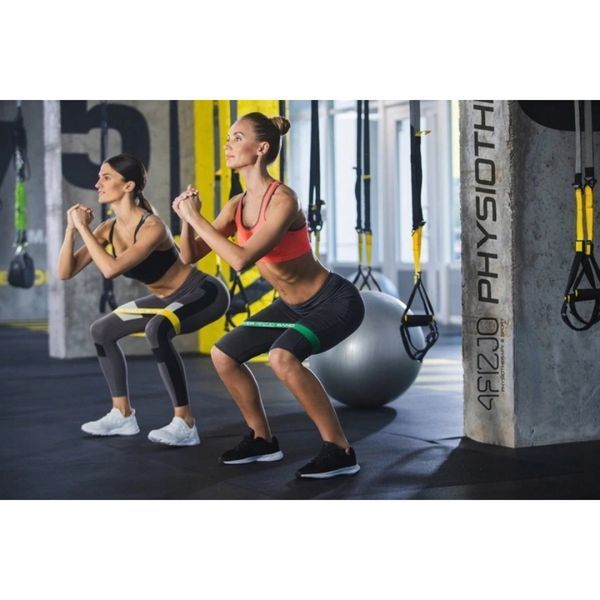 Резинка для фітнесу 4FIZJO Mini Power Band 0.8 мм 5-10 кг Yellow (P-5907222931608) 4FJ0011 фото