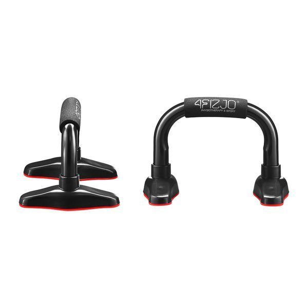 Упори для віджимань 4FIZJO Push-up Bars Black/Red (P-5907739310392) 4FJ0098 фото
