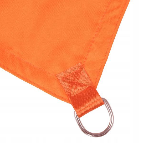 Тент-парус тіньовий для дому, саду та туризму Springos 5 x 5 x 5 м SN0015 Flame Orange SN0015 фото