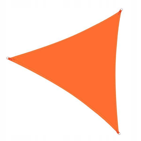 Тент-парус тіньовий для дому, саду та туризму Springos 5 x 5 x 5 м SN0015 Flame Orange SN0015 фото