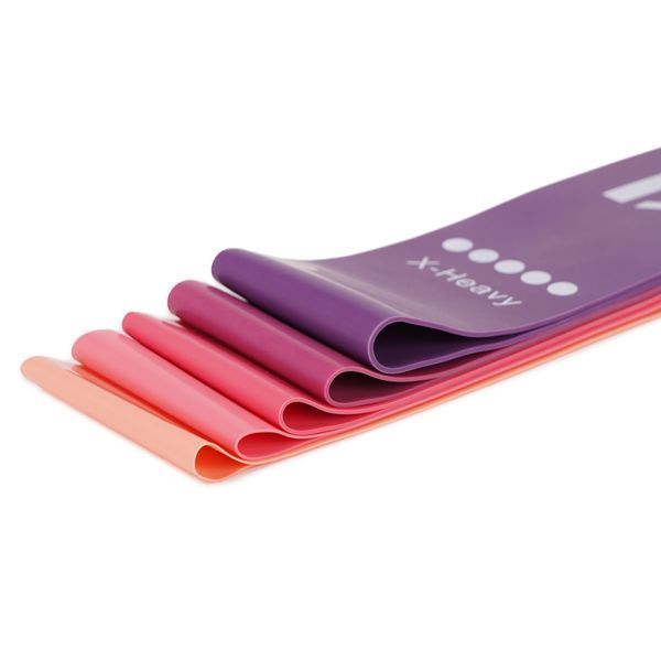 Резинки для фітнесу Cornix Mini Power Band набір 5 шт 1-20 кг XR-0046 XR-0046 фото