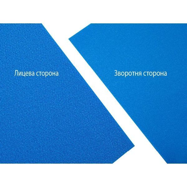 Килимок для фітнесу IVN 1800х600х5 синій A00349 фото