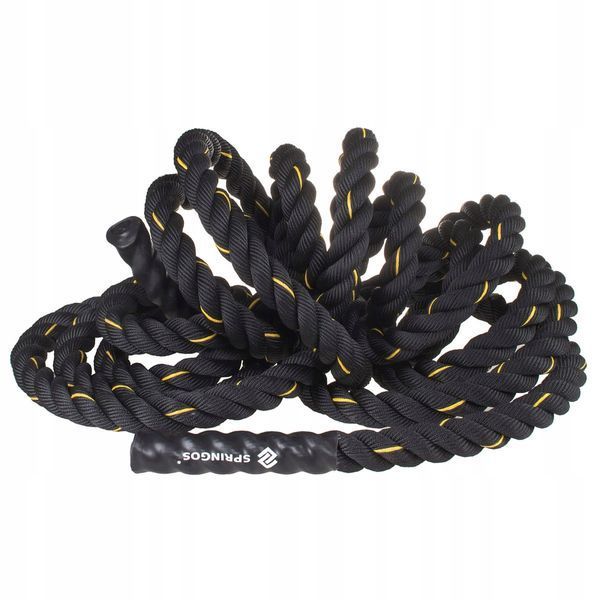 Канат для кросфіту Springos Battle Rope 9 м FA0104 FA0104 фото
