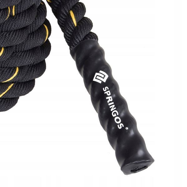 Канат для кросфіту Springos Battle Rope 9 м FA0104 FA0104 фото
